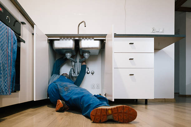 Professional Leak Detection technician working in Island Heights, NJ
